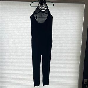 Black Halter Jumpsuit